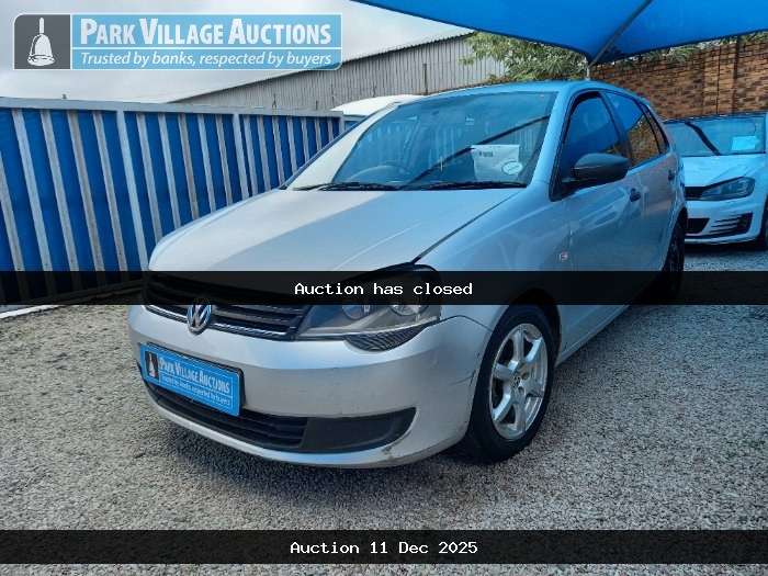 2015 VOLKSWAGEN POLO VIVO GP 1.4 BLUELINE 5DR (ODO : 217711)