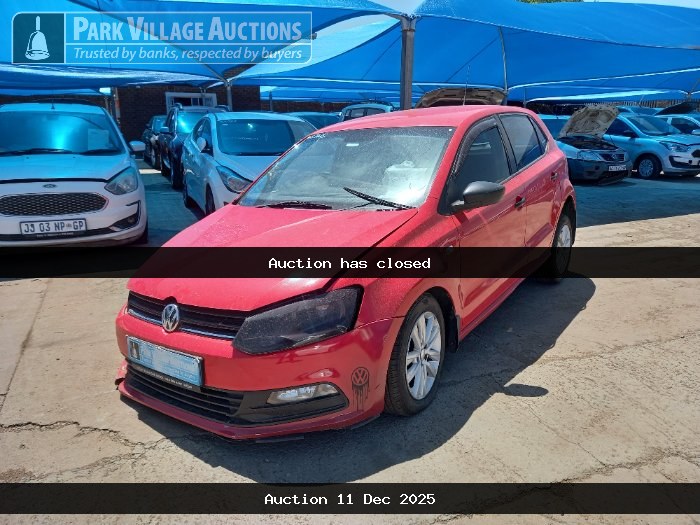 2019 VOLKSWAGEN POLO VIVO 1.4 TRENDLINE 5DR (ODO : 194435)