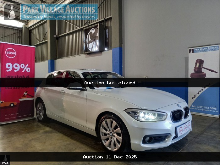 2015 BMW 120I 5DR AT F20 (ODO : 159730)