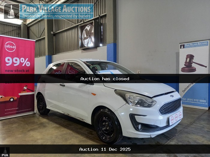 2019 FORD FIGO 1.5TI VCT AMBIENTE 5DR (ODO : 85772)