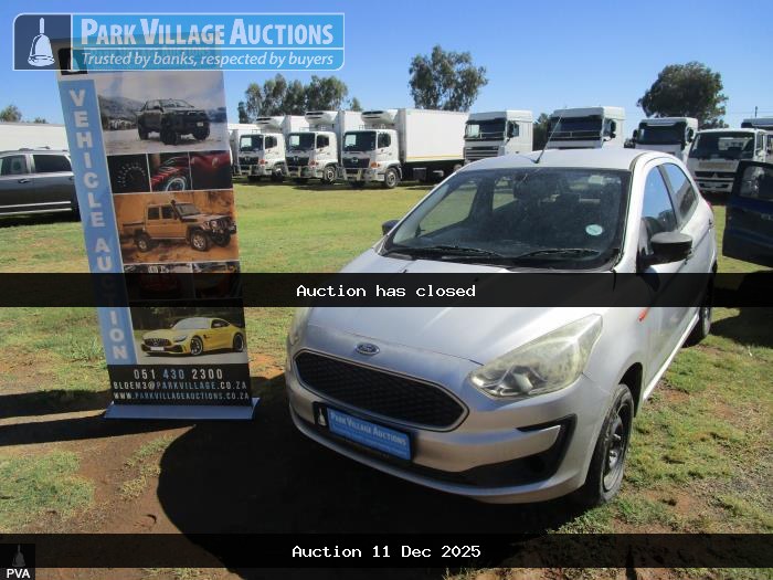2018 FORD FIGO 1.5 AMBIENTE 5DR (ODO : 81688)