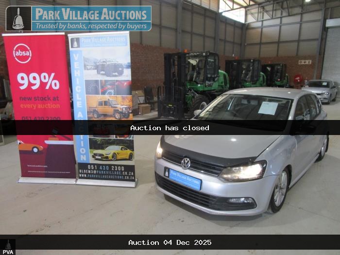 2018 VOLKSWAGEN POLO VIVO 1.4 COMFORTLINE 5DR (ODO : 161665)