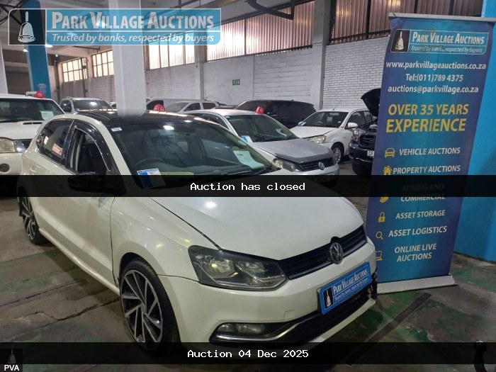 2016 VOLKSWAGEN POLO GP 1.2 TSI COMFORTLINE 66KW (ODO : 116756)
