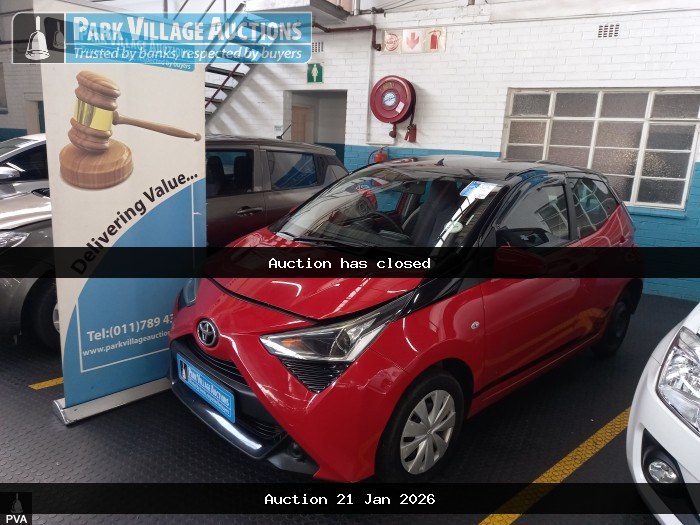 2019 TOYOTA AYGO 1.0 X-CITE 5DR (ODO : 166221)