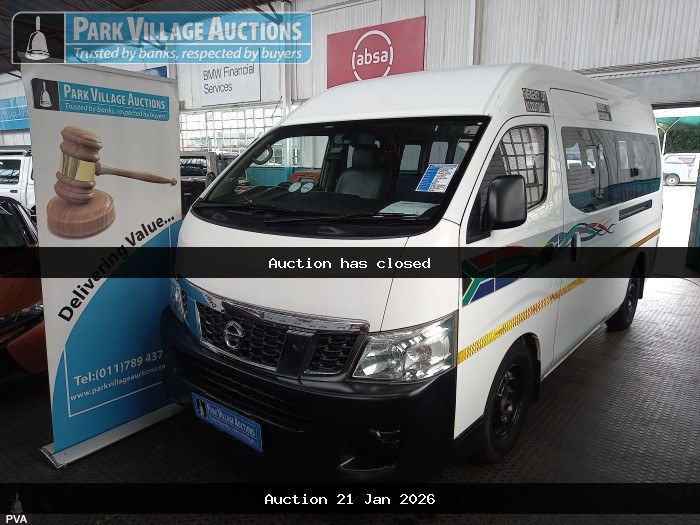 2022 NISSAN NV350 2.5 16 SEAT IMPENDULO (ODO : 192053)