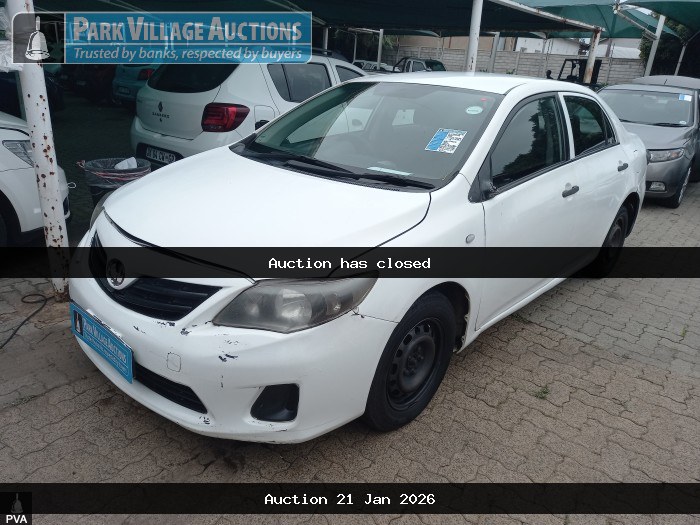 2014 TOYOTA COROLLA 1.6 PROFESSIONAL (ODO : 225519)