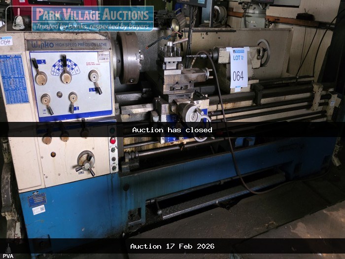 WINHO LATHE, 2500MM - SN 6901210