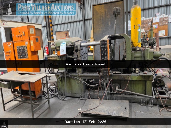 BSK 150 TON DIE CASTING MACHINE - SCRAP AND HOLDING FURNACE