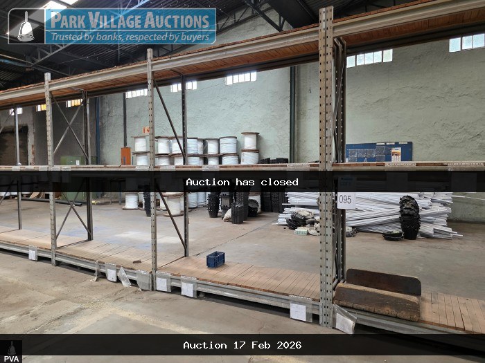 STEEL MULTI TIER INDUSTRIAL SHELVING