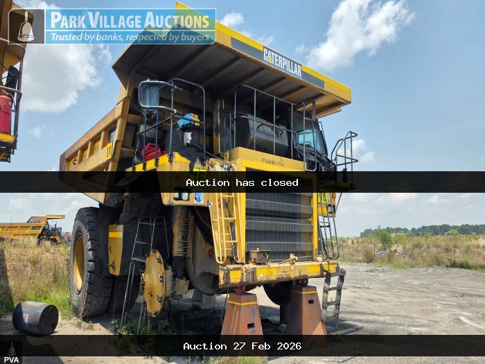 2015 CATERPILLAR 777D RIGID DUMP TRUCK - SN FKR02446