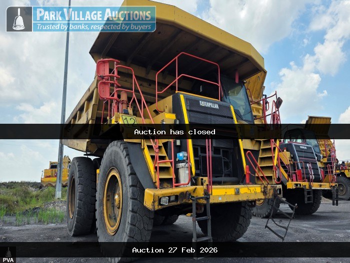 2007 CATERPILLAR 777F RIGID DUMP TRUCK - SN JRP01011 - 51283 HOURS
