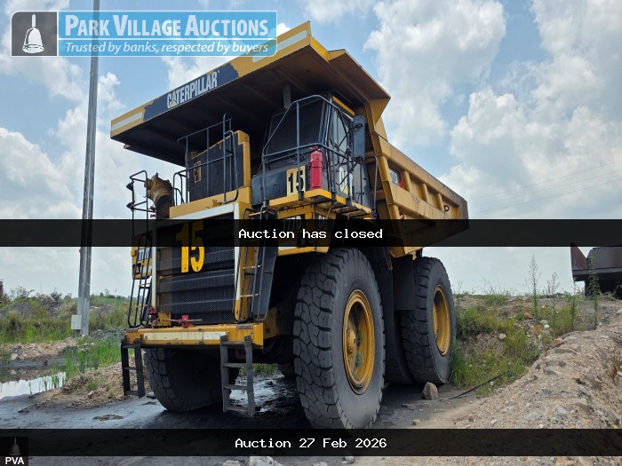 2015 CATERPILLAR 777D RIGID DUMP TRUCK - SN FKR02445