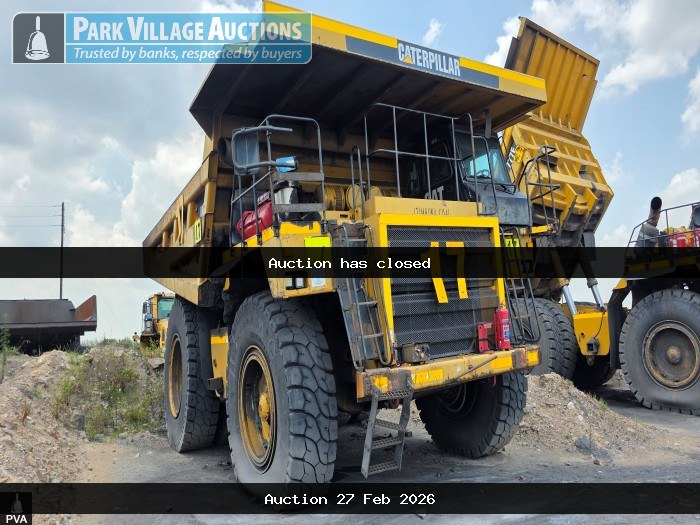 2015 CATERPILLAR 777D RIGID DUMP TRUCK - SN FKR02447