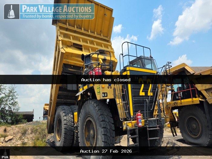 2017 CATERPILLAR 777E RIGID DUMP TRUCK - SN KDP00396 - 21325 HOURS