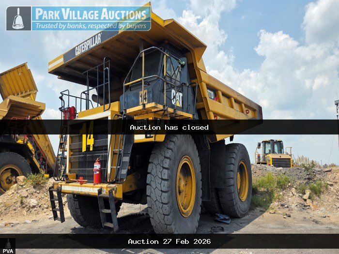 2015 CATERPILLAR 777D RIGID DUMP TRUCK - SN FKR02444 - 26312 HOURS
