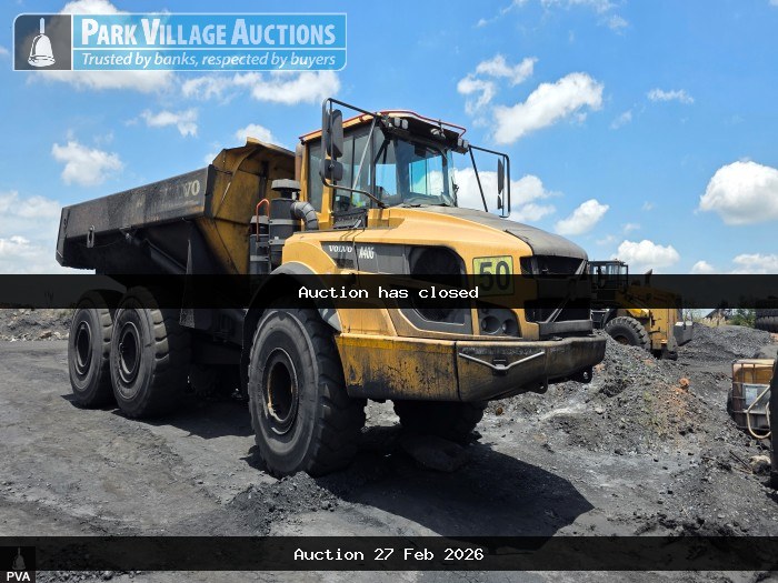 VOLVO A40G DUMP TRUCK - SN 322158
