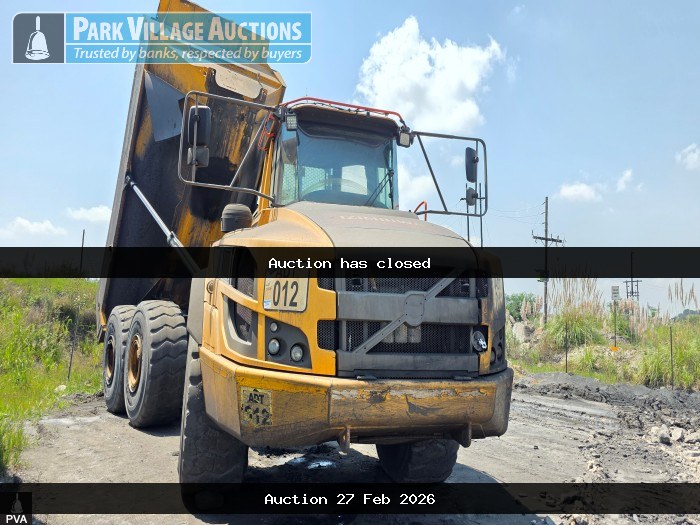 VOLVO A40F DUMP TRUCK SN VCEA040FE00320317