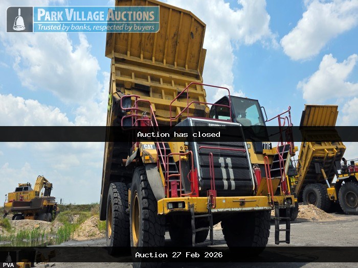 2007 CATERPILLAR 777F RIGID DUMP TRUCK - SN JRP01007 - 51000 HOURS