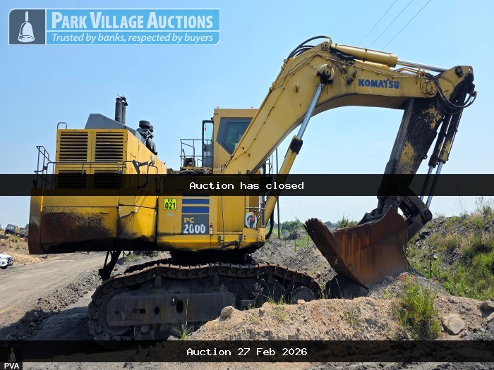 KOMATSU PC2000 EXCAVATOR - SN 2060 - 28271 HOURS