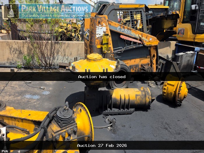 LOT ASSORTED STEEL SCRAP AT WORKSHOP AREA