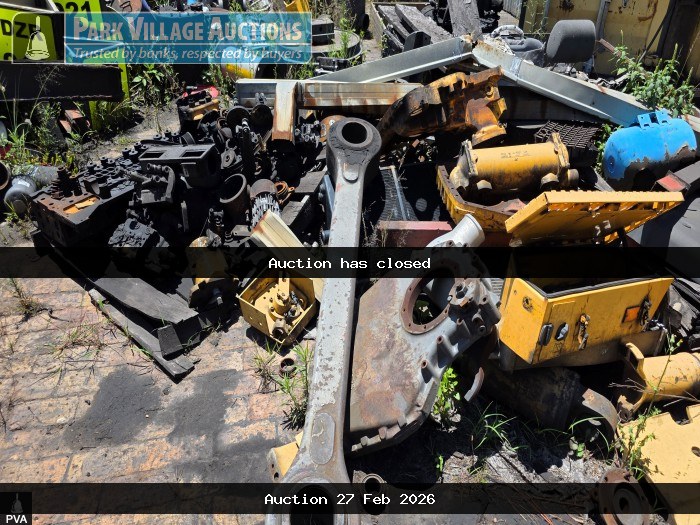 LOT ASSORTED STEEL SCRAP