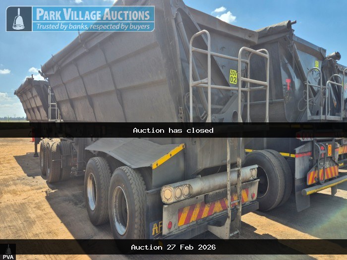 2014 AFRIT SIDE TIPPER LINK TRAILER - REG HKL751MP - HKL749MP - VIN ADV1739AE10T1115 - ADV17397AE09T114