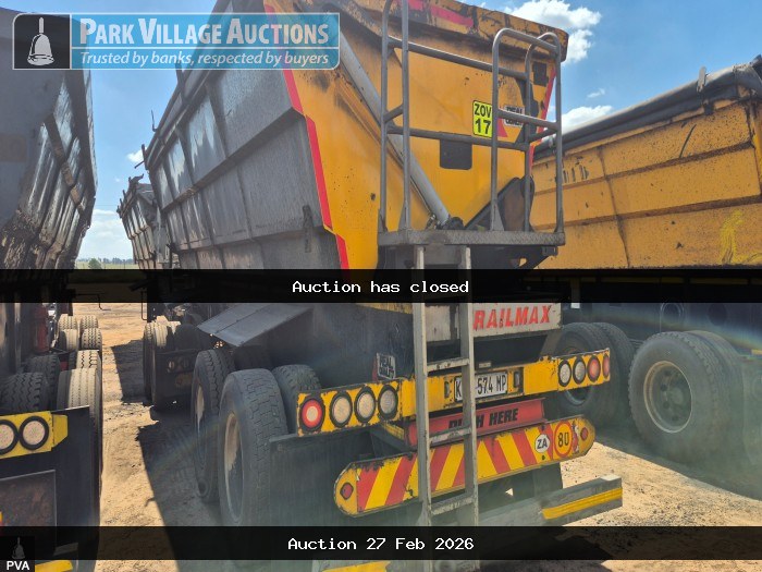 2018 TRAIL MAX SIDE TIPPER TRAILER - REG KTR572MP - KTR574MP - VIN AA9H236FAJMSU2203 - AA9H236FAJMSU2204