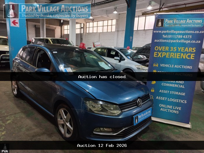 2017 VOLKSWAGEN POLO GP 1.2 TSI COMFORTLINE 66KW (ODO : 210613)