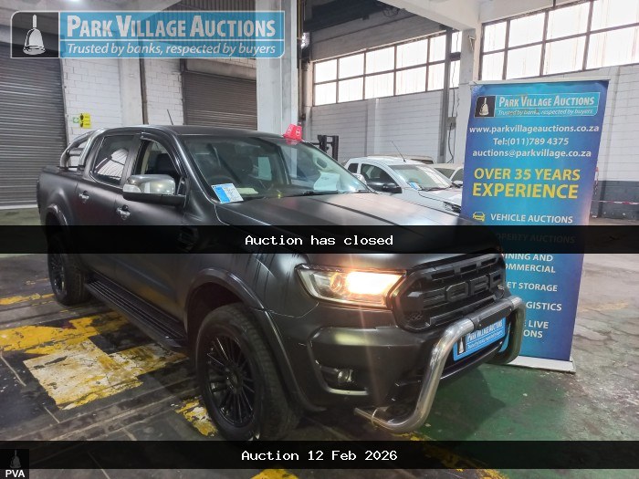 2020 FORD RANGER 2.0D XLT AT PU DC (ODO : 368623)