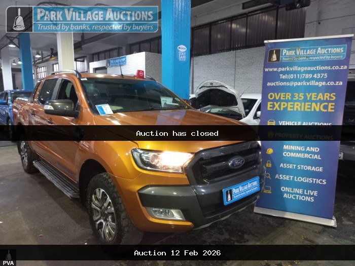 2018 FORD FORD RANGER 3.2TDCI WILDTRAK AT PU DC (ODO : 197388)