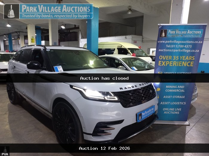 2020 LAND ROVER RANGE ROVER VELAR 2.0D D240 (ODO : 71283)