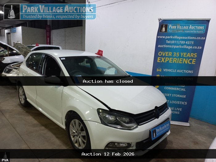 2017 VOLKSWAGEN POLO GP 1.2 TSI COMFORTLINE 66KW (ODO : 308768)