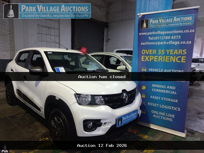 2019 RENAULT RENAULT KWID 1.0 DYNAMIQUE ZEN 5DR (ODO : 144867)