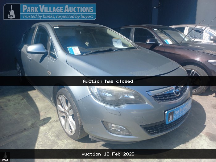 2012 OPEL ASTRA 1.6T SPORT 5DR (ODO : 130223)