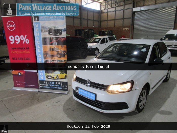 2022 VOLKSWAGEN POLO VIVO 1.4 TRENDLINE 5DR (ODO : 100108)