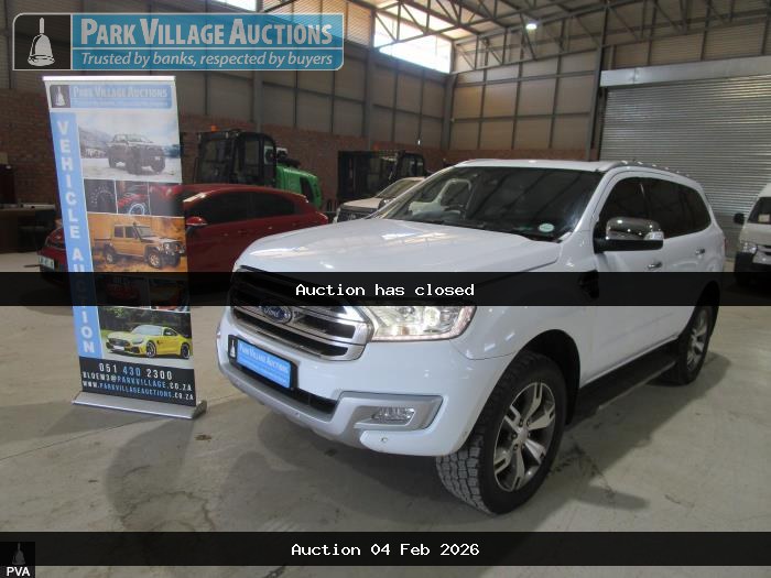 2018 FORD EVEREST 3.2TDCI LTD 4X4 AT (ODO : 132887)