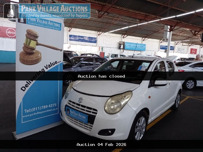 2011 SUZUKI ALTO 1.0 GLS (ODO : 208810)