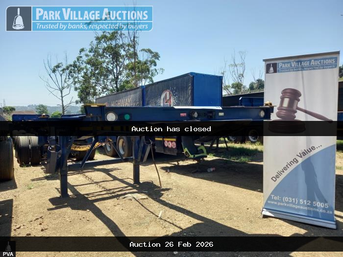 2024 MOTORTRAIL DOUBLE AXLE SKELETAL RETRACTABLE TRAILER