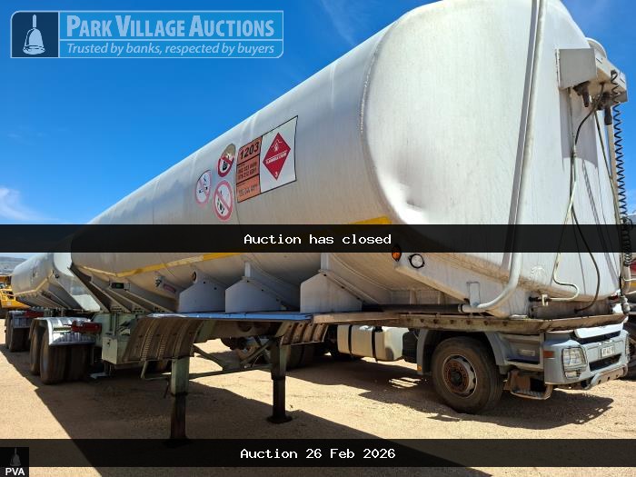 2004 SA ROAD TANKER 19000L AND 23000L FUEL TANKER LINK TRAILER