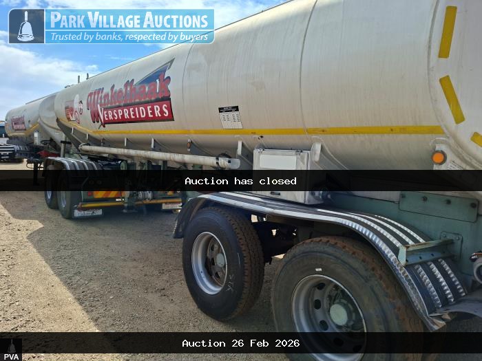 2006 SA ROAD TANKER 19000L AND 23000L FUEL TANKER LINK TRAILER