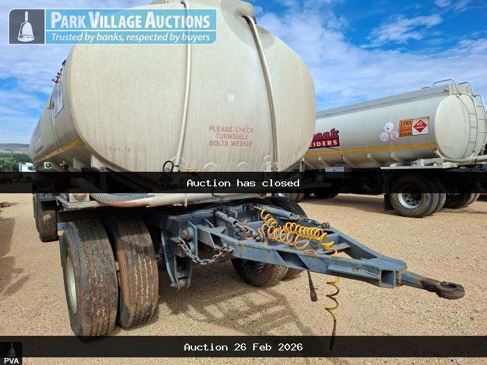 2006 TANKER TRAILER MANUFACTURING TRI AXLE 23000L TANKER TRAILER