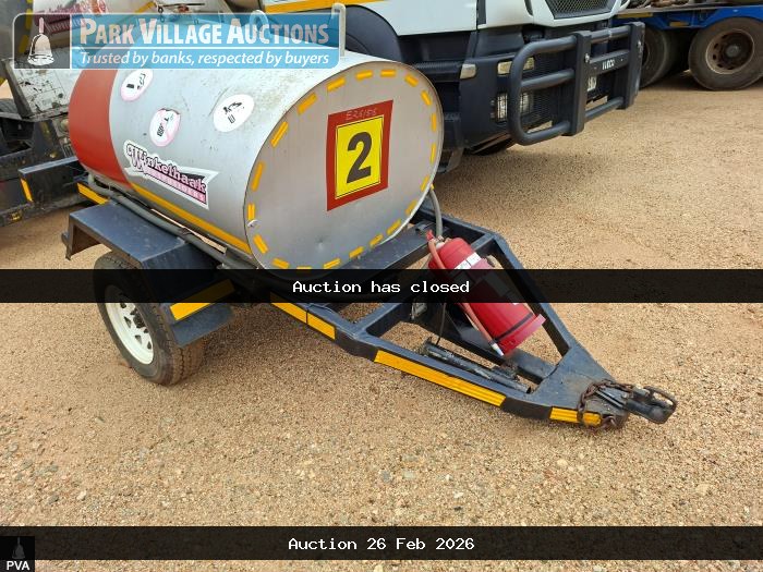 2006 FORGEWELD 1000L SINGLE AXLE DRAWBAR TRAILER