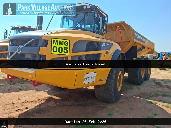 2024 VOLVO A40G ARTICULATED DUMP TRUCK