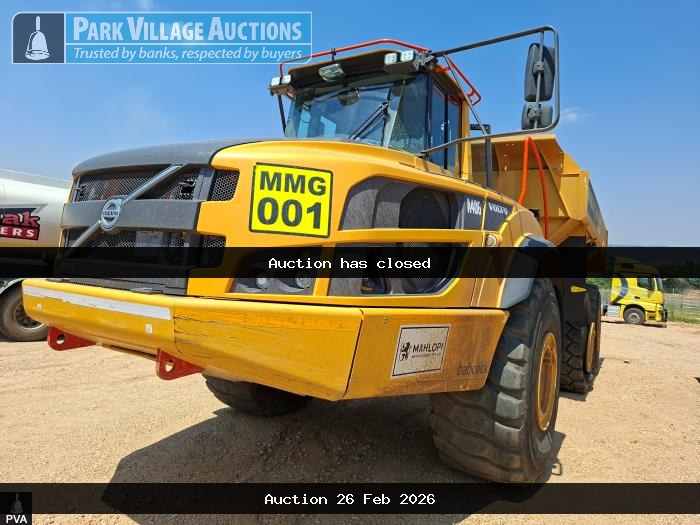 2024 VOLVO A40G ARTICULATED DUMP TRUCK