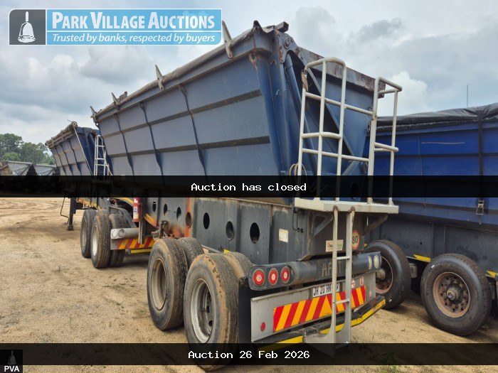 2018 AFRIT TANDEM SIDE TIPPER LINK TRAILERS