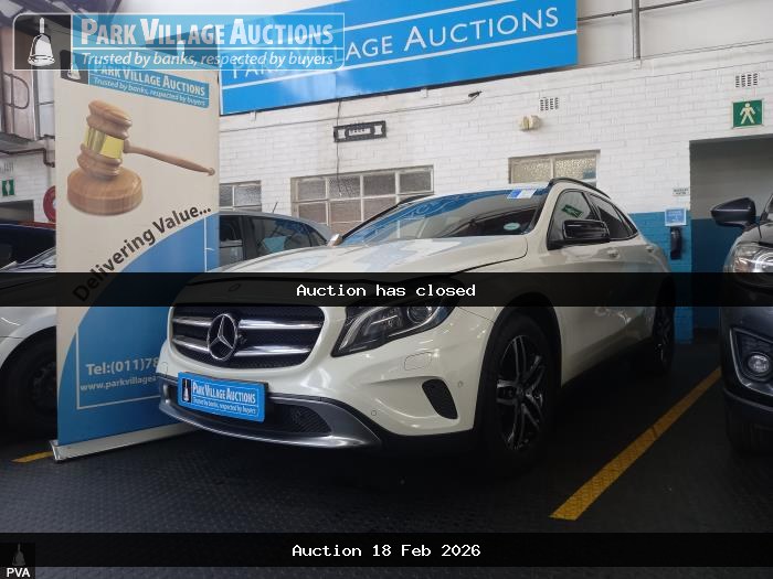 2014 MERCEDES -BENZ GLA 200 AT (ODO : 218054)