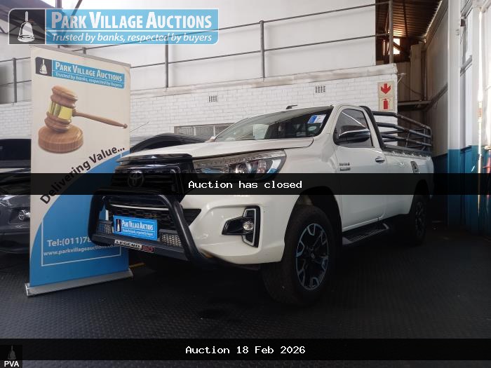2019 TOYOTA HILUX 2.8 GD-6 RB RAIDER PU SC (ODO : 144448)