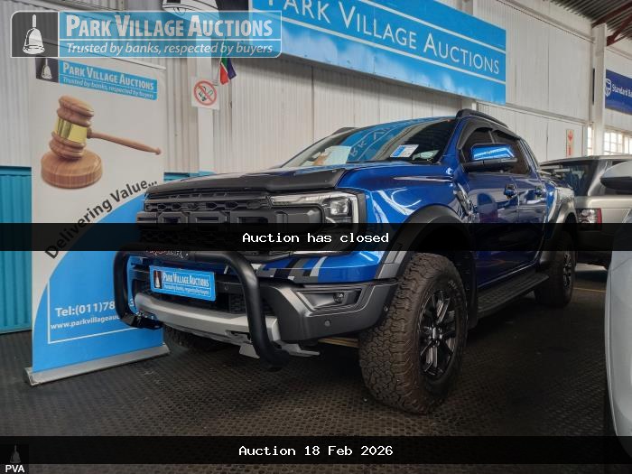 2024 FORD RANGER 3.0 V6 BI TURBO ECOBOOST RAPTOR 4X4 AT (ODO : 13046)