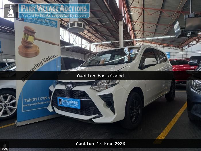2022 TOYOTA AGYA 1.0 (ODO : 81300)