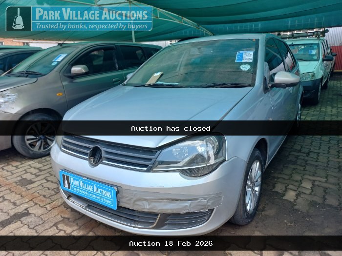 2016 VOLKSWAGEN POLO VIVO GP 1.4 TRENDLINE 5DR (ODO : 262090)